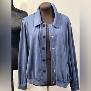 ModCloth Deep Blue Knit Top